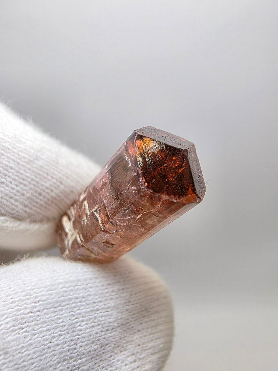 Кристалл турмалина 21 мм, 3.56 г. — фото 1