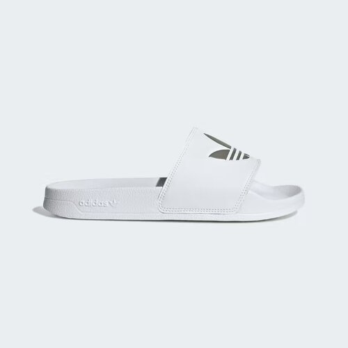 Шлепанцы adidas Originals Adilette lite, размер 8 UK, белый шлепанцы adidas originals искусственная кожа размер 8 uk черный