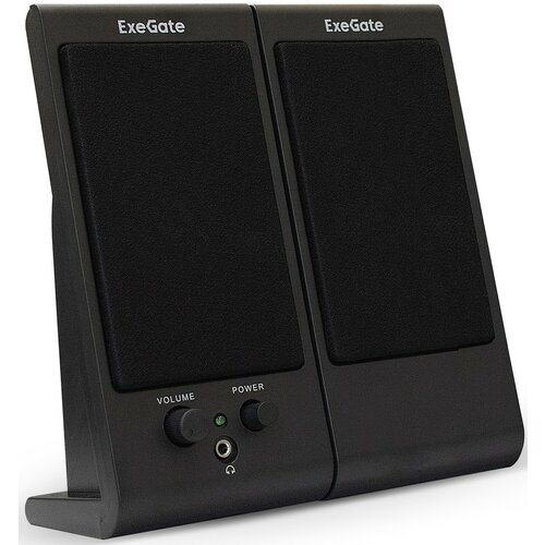 Exegate EX287056RUS Акустическая система 2.0 ExeGate Tango 230 (питание USB, 2х3Вт (Вт RMS), 80-20000Гц, черный)
