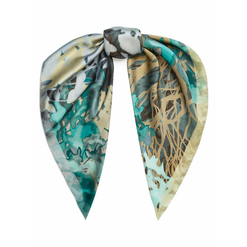 фото Платок eleganzza,86х86 см, зеленый