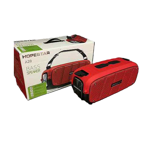 Портативная беспроводная Bluetooth колонка HOPESTAR A20 портативная акустика блютуз колонкакрасная 779000₽