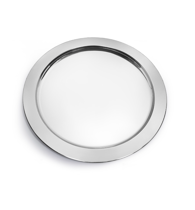 фото Блюдо сервировочное "Luxstahl" круглое d-40см