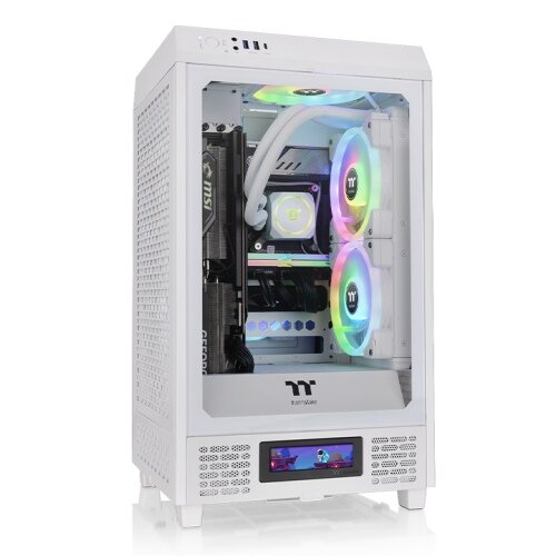 Корпус Thermaltake The Tower 200 Snow Mini Chassis (белый, без БП)