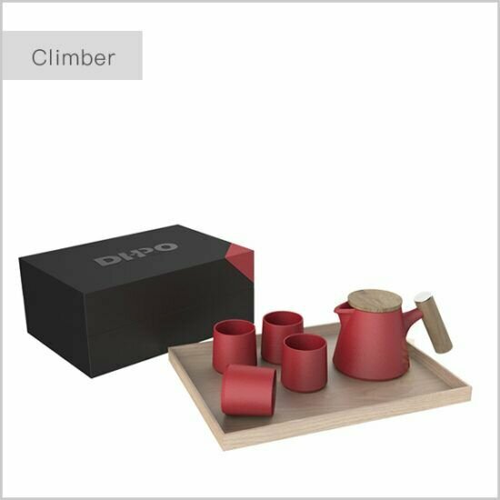 фото Набор керамический заварочный чайник 800мл с инфузером и 4 чашки