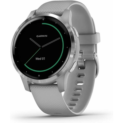 Garmin vivoactive 4S серебристые с серой полосой 2599900₽