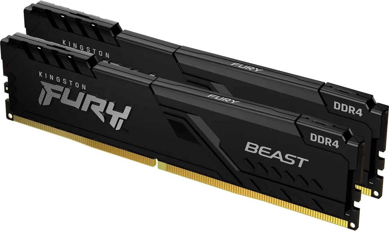 Модуль памяти Kingston FURY BEAST DDR4 DIMM 32 ГБ 2666MHz (KF426C16BB1K2/32)