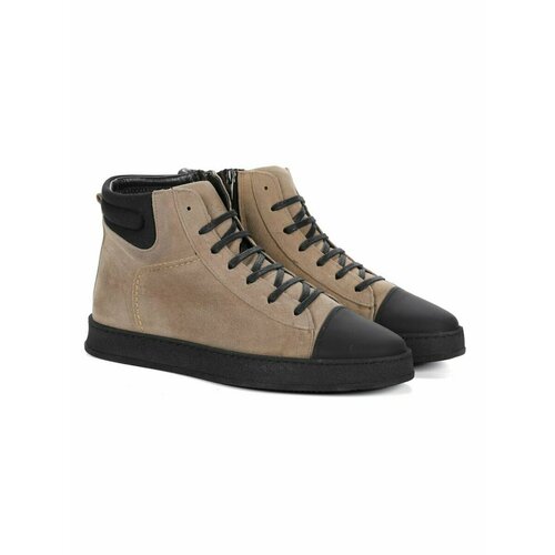 фото Ботинки clarks, размер 42 eu, серый, бежевый