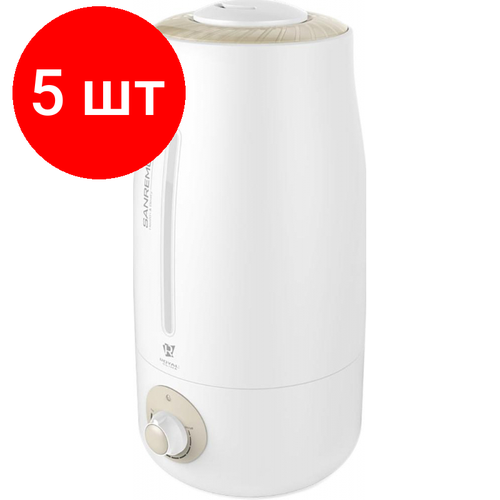Комплект 5 штук Увлажнитель ультразвуковой Royal Clima Sanremo PLUS RUH-SP40030M-G Белый 1966100₽