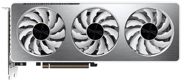 Видеокарта Gigabyte RTX3060 VISION OC V2 12GB GDDR6 192-bit 2xHDMI 2xDP 3FAN RTL