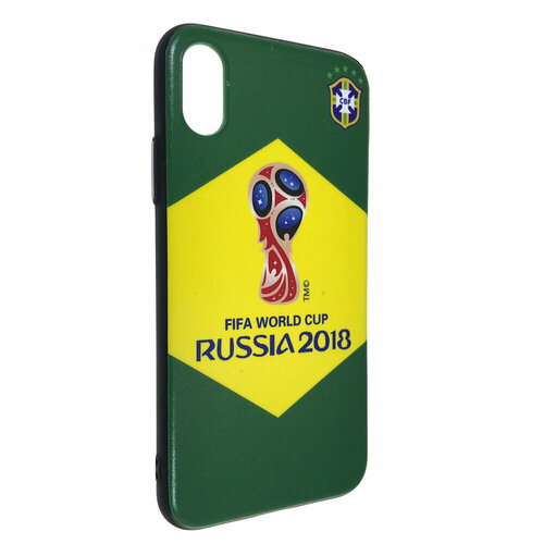 чехол для iphone xs x 5 8 tpu deppa d 103957 чм по футболу fifa™ kaliningrad IPhone XS Футбольный Чехол на смартфона