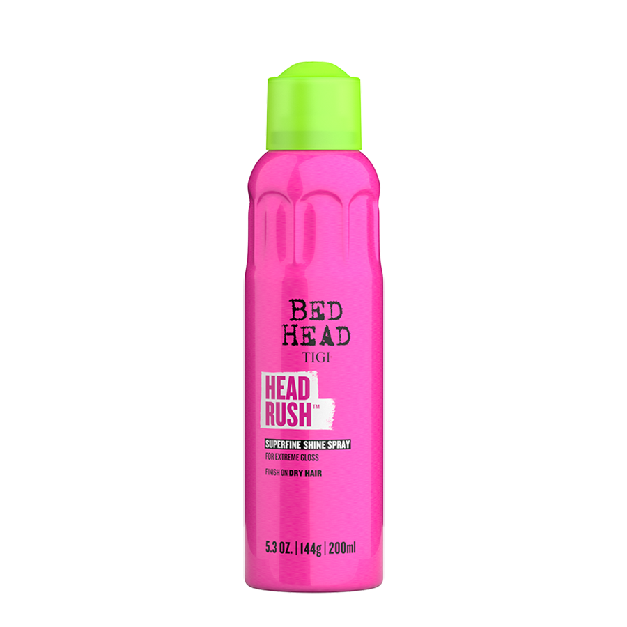 TIGI Спрей для придания блеска волосам Headrush Bed Head, 200 мл