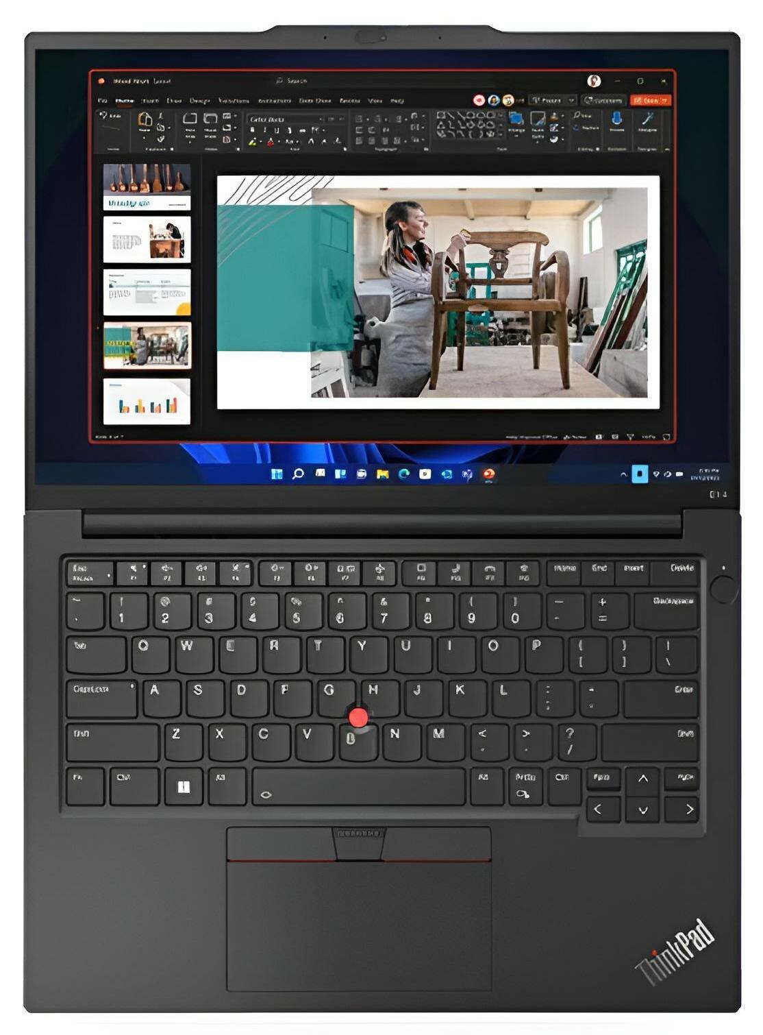 Ноутбук Lenovo ThinkPad E14 Gen 5 21JSS0Y500 (AMD Ryzen 7 2000 MHz (7730U)/16384Mb/512 Gb SSD/14"/1920x1200/Нет (Без ОС))