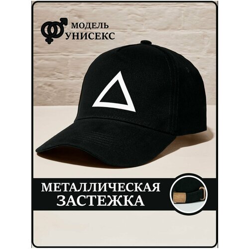 фото Бейсболка , размер 56/60, черный caplab