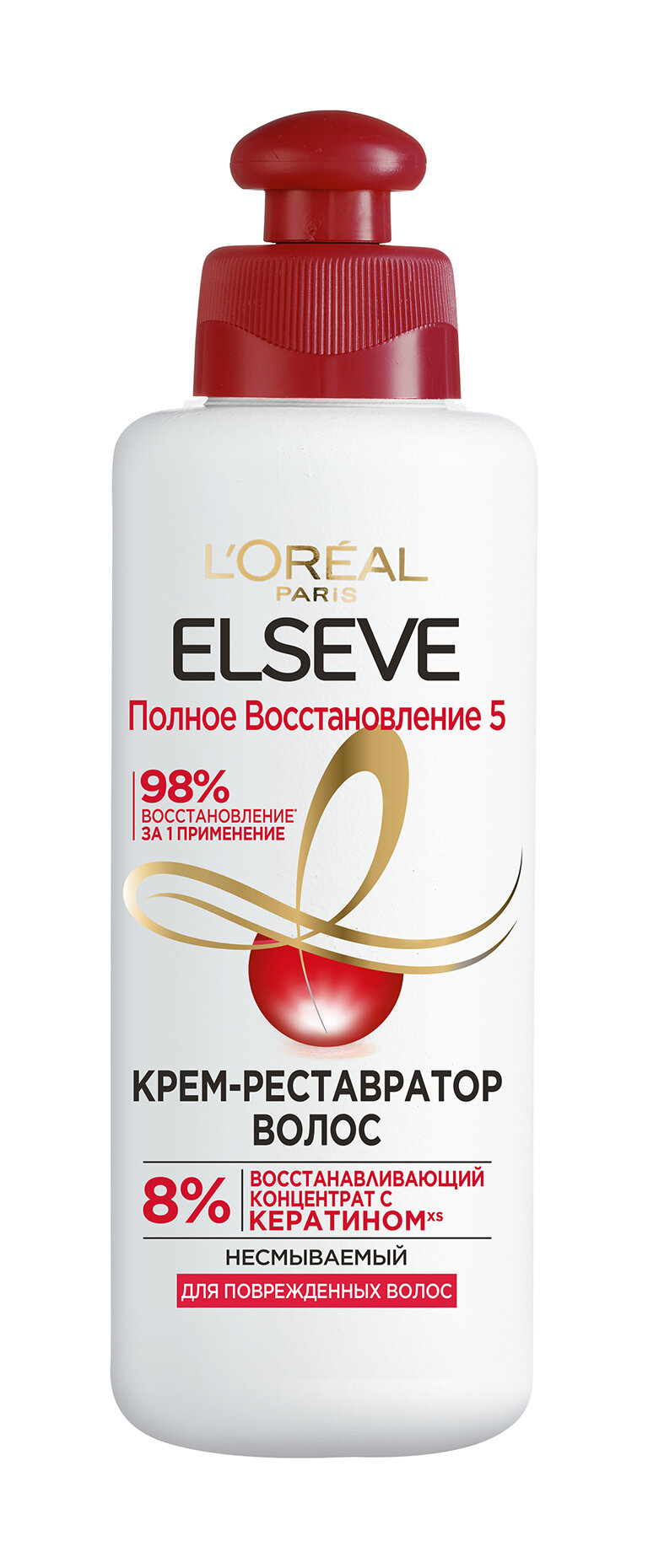 L'OREAL Крем для волос Elseve Полное восстановление 5, 200 мл