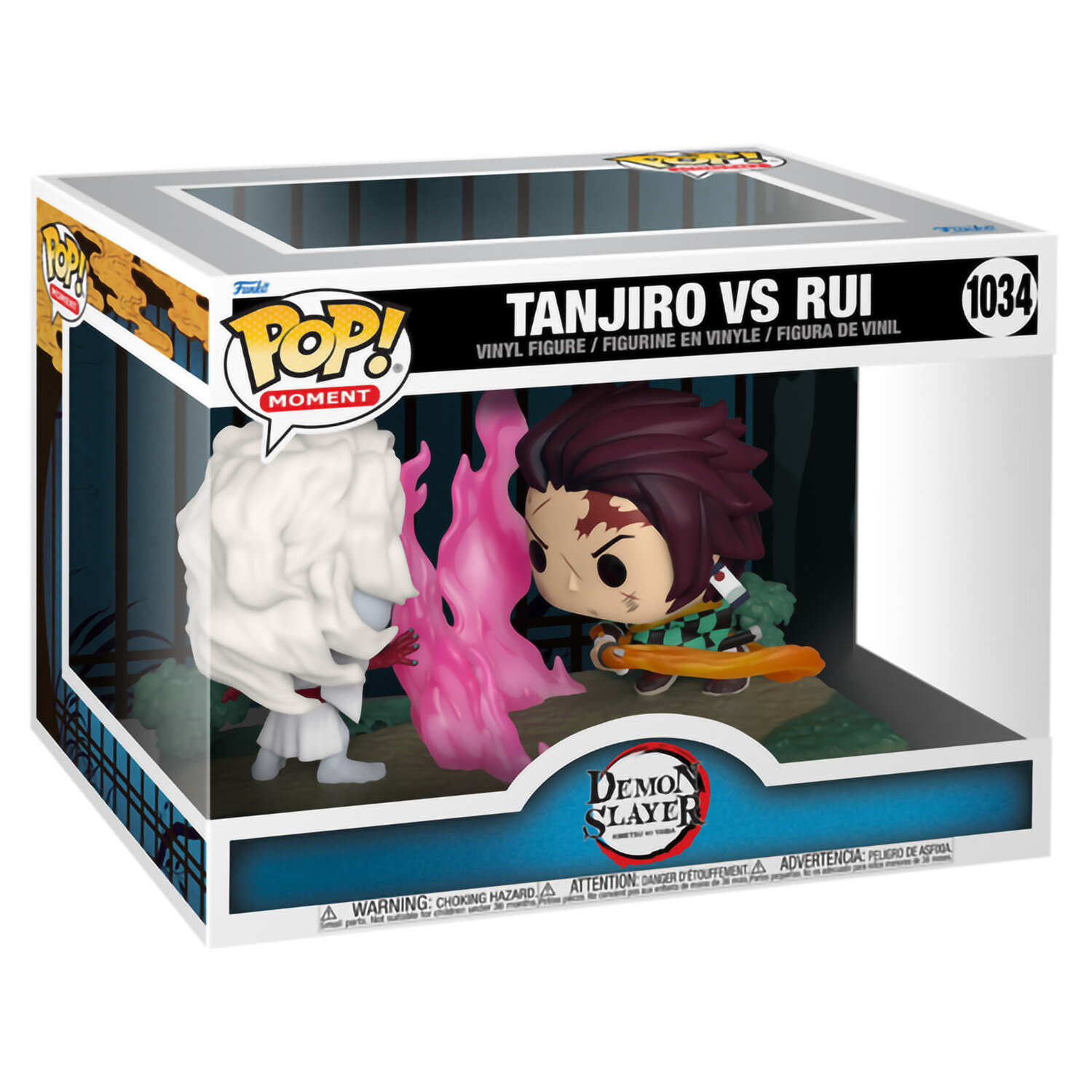 Фигурка Funko POP! Deluxe. Истребитель демонов: Тандзиро против Руи - фото №12