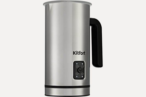Изображение товара Вспениватель молока, капучинатор Kitfort КТ-758 серый металлик