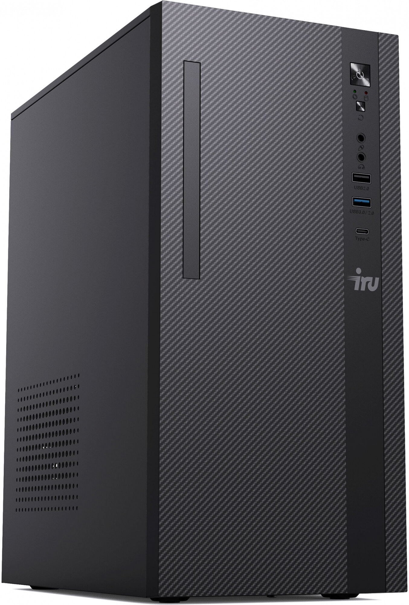 Компьютер iRU 310SC, Intel Core i3 10105, DDR4 8ГБ, 256ГБ(SSD), Intel UHD Graphics 630, Windows 11 Professional, черный [1969040]