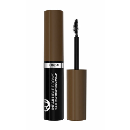 L'OREAL Тушь для бровей INFAILLIBLE Brows, 5 мл, 1 EBONY