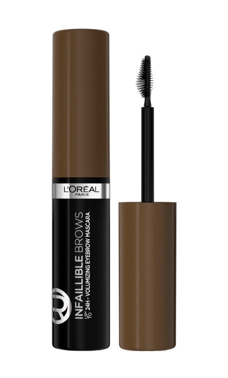 L'OREAL Тушь для бровей INFAILLIBLE Brows, 5 мл, 1 EBONY