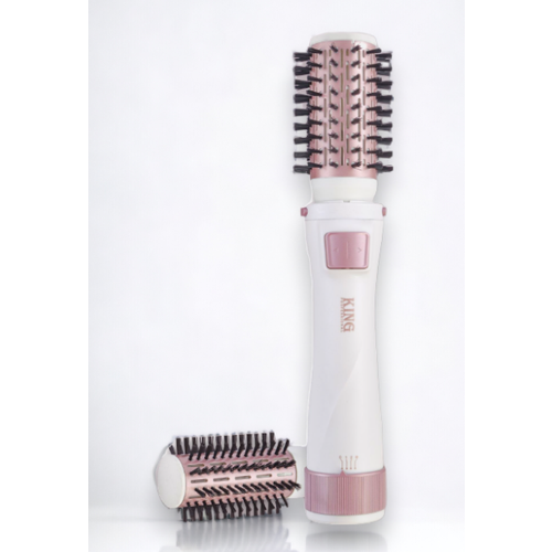 Профессиональный фен-щетка с крутящейся насадкой Фен для волос 2в1 Насадка для придания объема Насадка для создания мягкий кудрей 399000₽