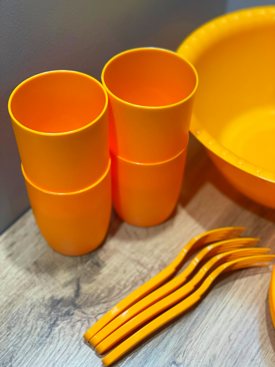Набор посуды для пикника витто на 4 персоны из 13 предметов - фотография № 4