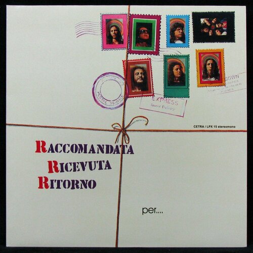 Виниловая пластинка Vinyl Magic Raccomandata Ricevuta Ritorno – Per. Un Mondo Di Cristallo (coloured vinyl)