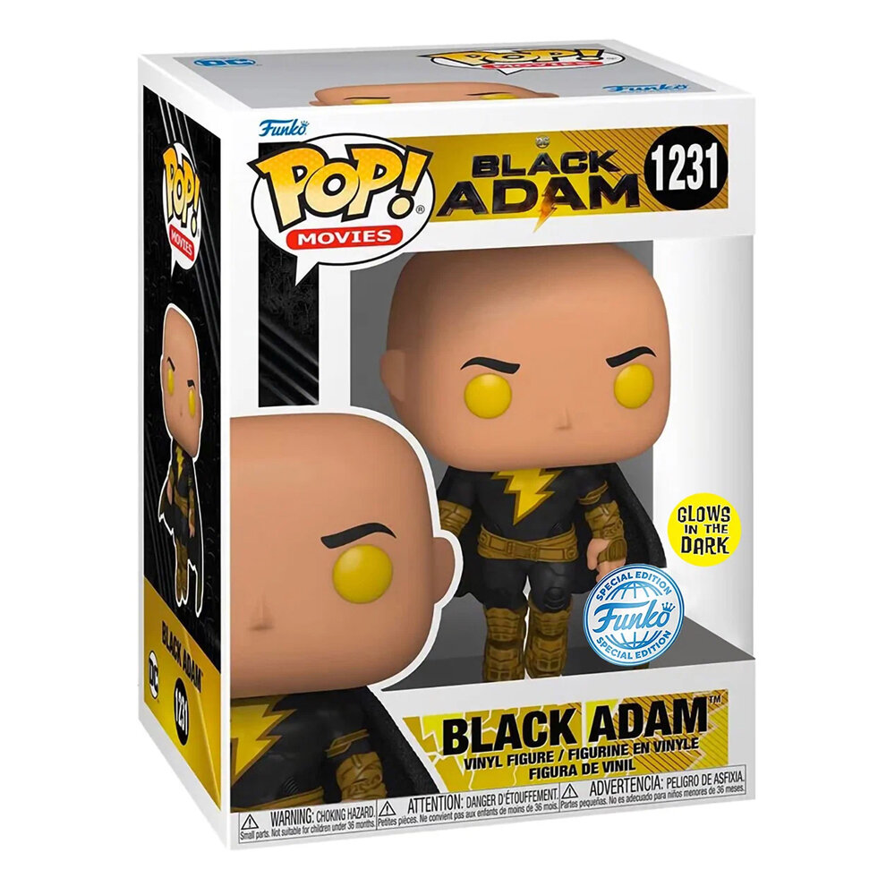 Фигурка Funko POP! Movies Black Adam Black Adam (Flying) (GW) (Exc) (1231) 65031