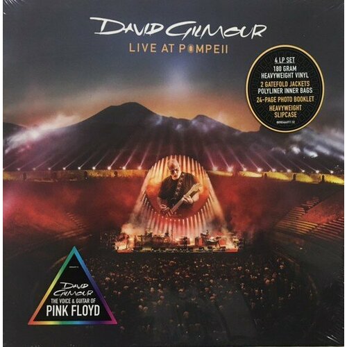 Gilmour David Виниловая пластинка Gilmour David Live At Pompeii