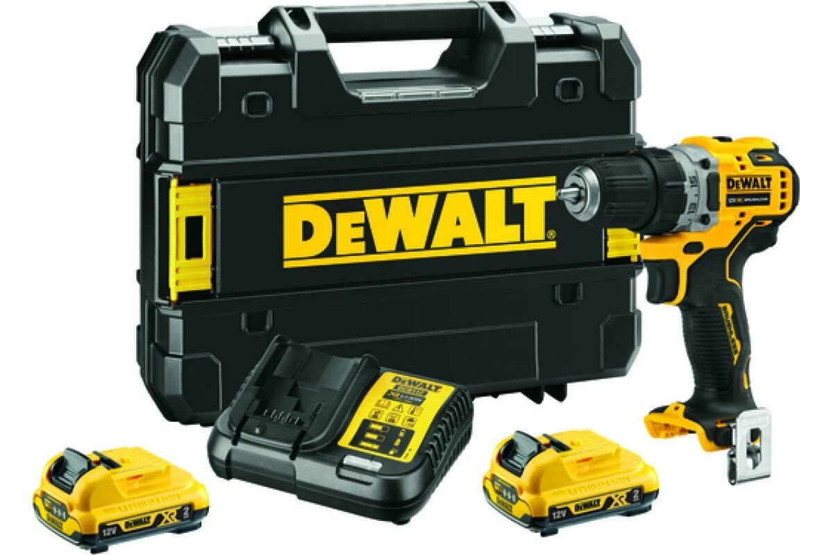 Аккумуляторная дрель-шуруповерт DeWALT DCD701D2-QW