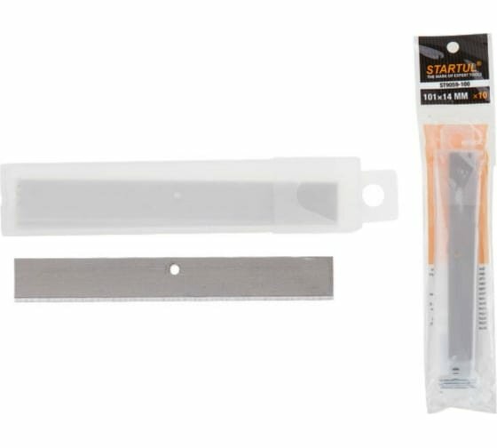 Лезвие для скребка STARTUL Master 10 штук (ST9059-100)