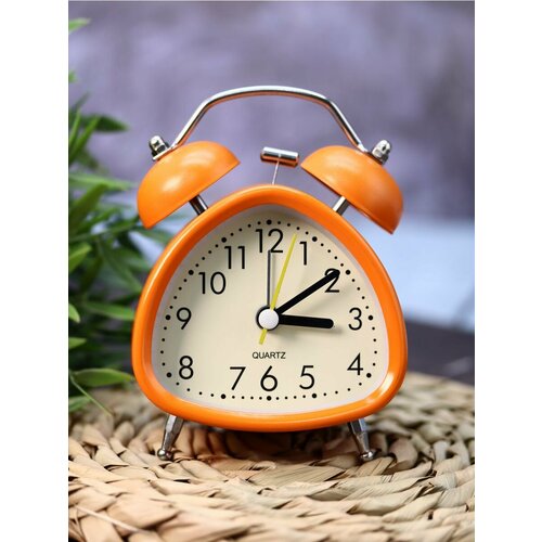 Часы настольные с будильником Time buddy orange