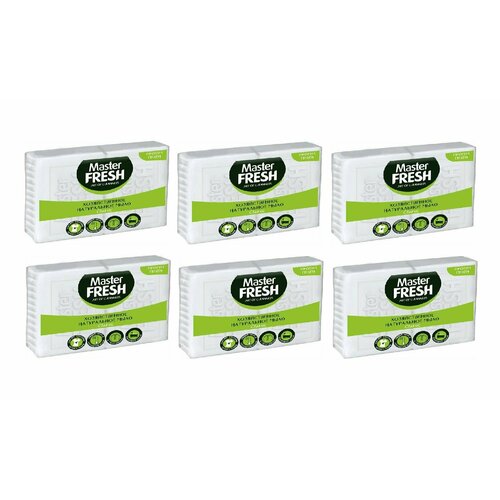 Master Fresh Мыло хозяйственное натуральное Белое 2 штуки по 125 гр 6 упаковок 1349₽