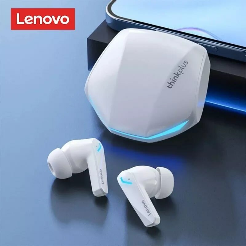 Оригинальные беспроводные наушники Lenovo Thinkplus Live Pods GM2 Pro белые