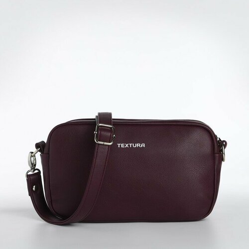 фото Сумка кросс-боди textura, бордовый