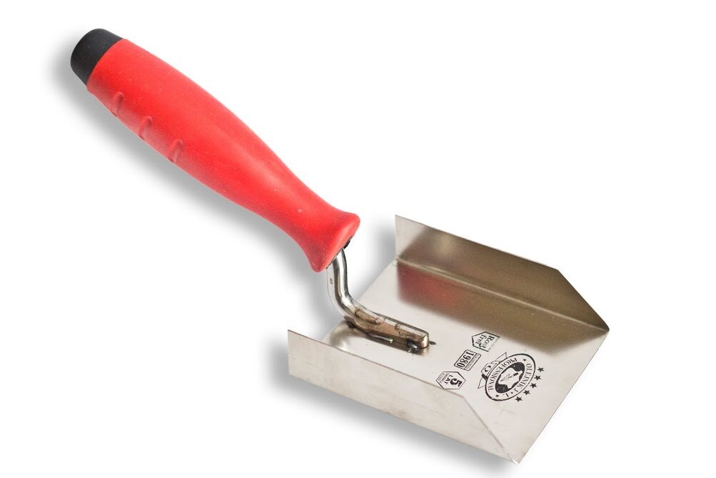 фото Кельма (шпатель) двусторонняя 80х90 мм