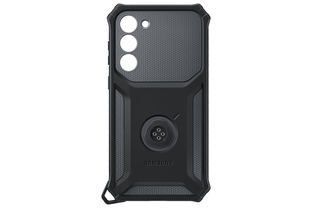 Чехол-накладка Samsung Rugged Gadget Case S23+, титан