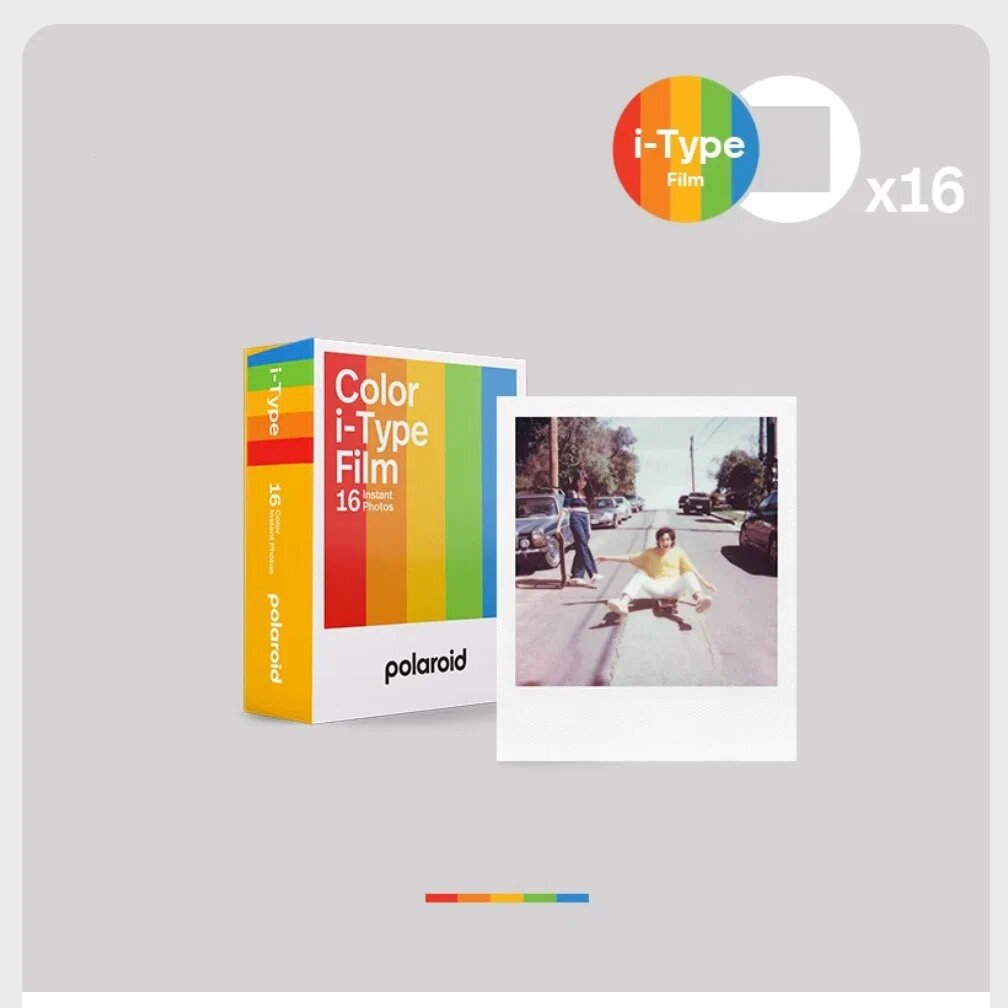 Кассеты для Polaroid I-Type (цветные)