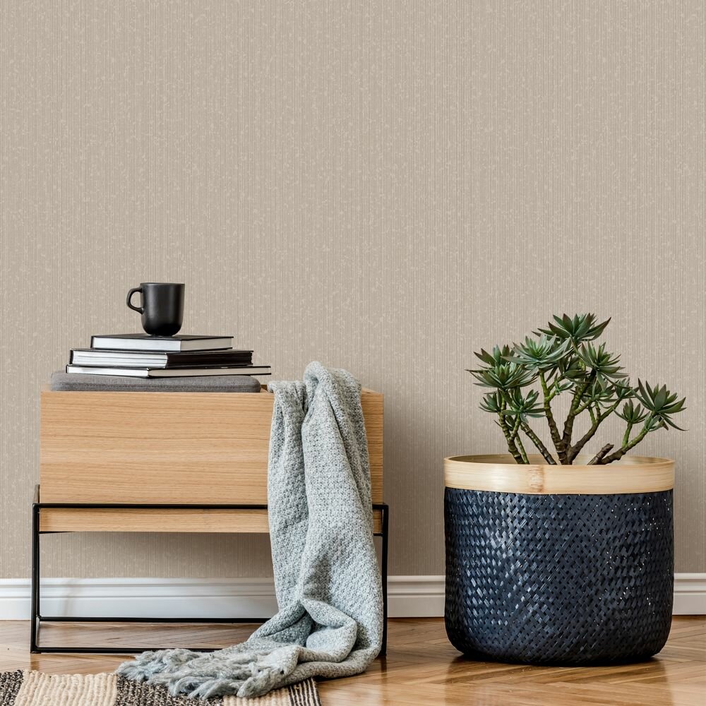 фото Обои флизелиновые Ateliero Angora темно-бежевые 1.06 м AT1022-14ОАВ