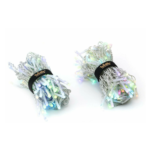 Световая гирлянда новогодняя Twinkly TWW400SPP-TEU 3 м разноцветный/RGB - фото №14