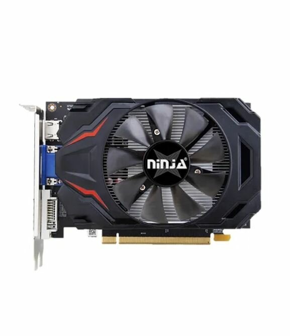 фото Видеокарта Ninja (Sinotex) R7 350 2GB GDDR5 128-bit DVI HDMI CRT 1FAN RTL