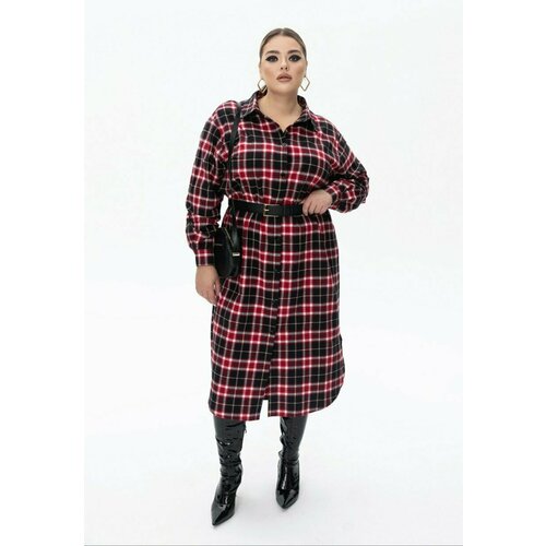 фото Платье 4forms, размер 2xl, красный