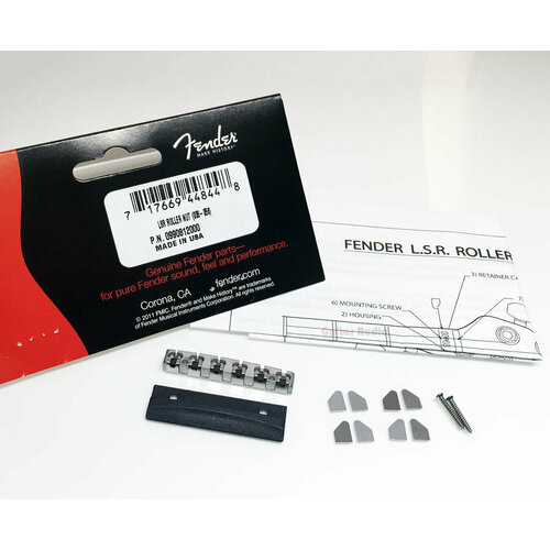 Роликовый порожек для электрогитары Fender 099-0812-000 Genuine LSR Roller Chrome