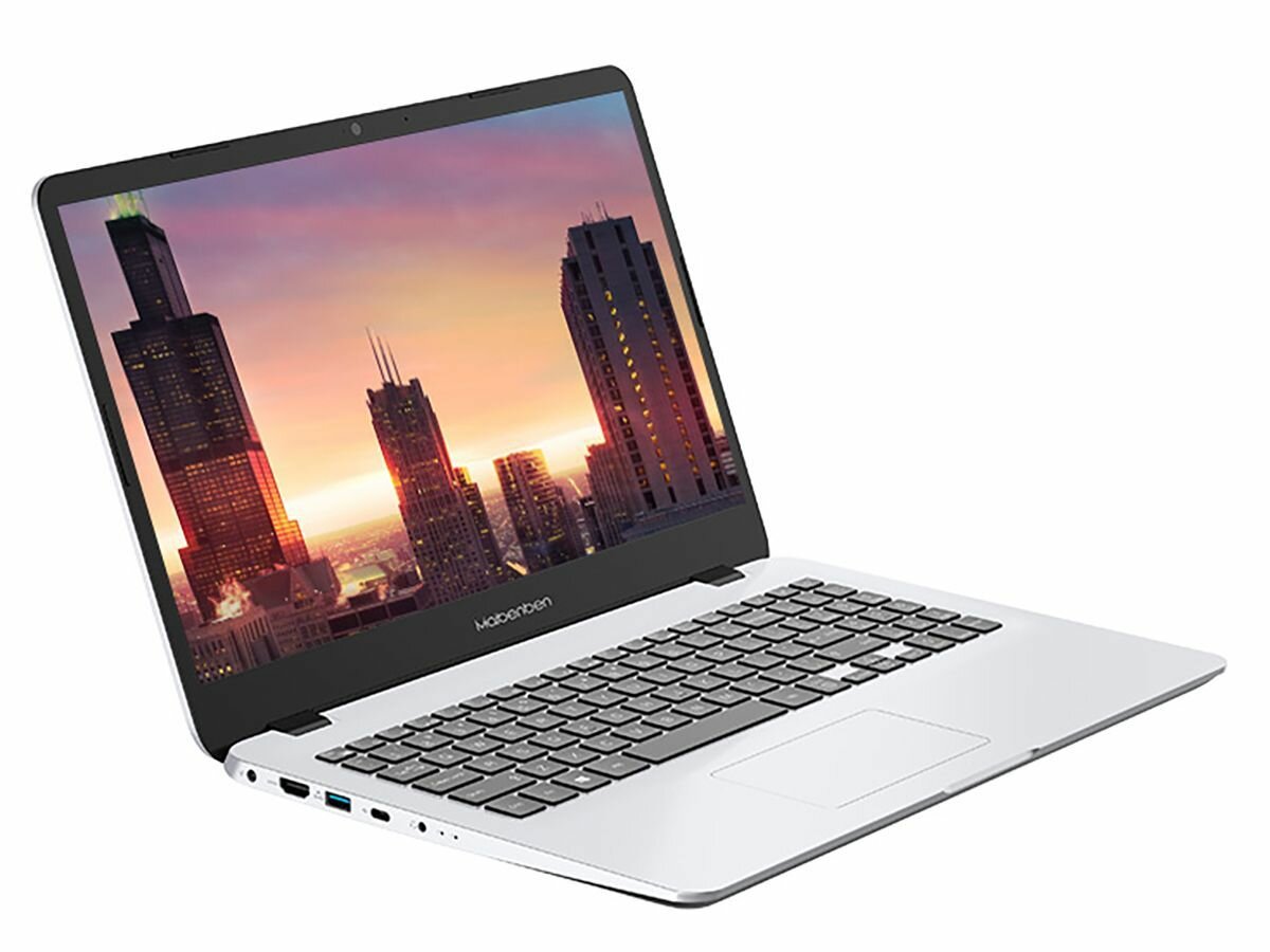 Ноутбук MAIBENBEN M543 M5431SA0LSRE1 (15.6", Ryzen 3 Pro 4450U, 8Gb/ SSD 256Gb, Radeon Graphics) Серебристый - фото №14