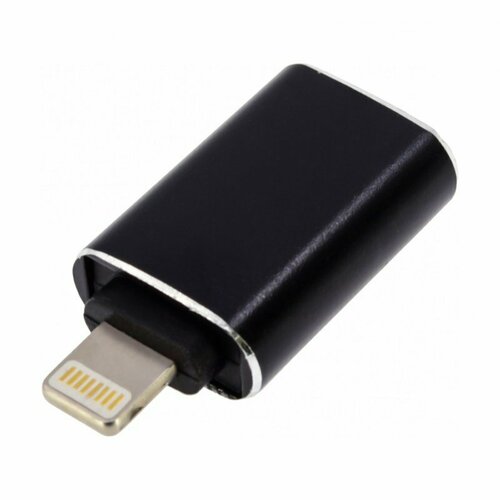 Переходник (адаптер) AD71 USB 3.0-Lightning, черный