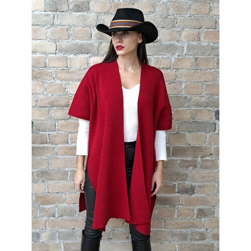 фото Жилет , размер безразмерный, красный lama lux