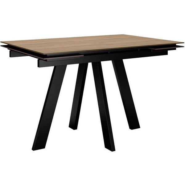 фото Стол DikLine DM120 Дуб галифакс, опоры черные Dikline