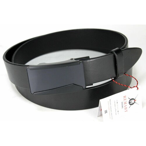 фото Ремень remart, размер 120, черный