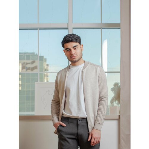 Кардиган POOLL PARK, размер 46-48/M, бежевый