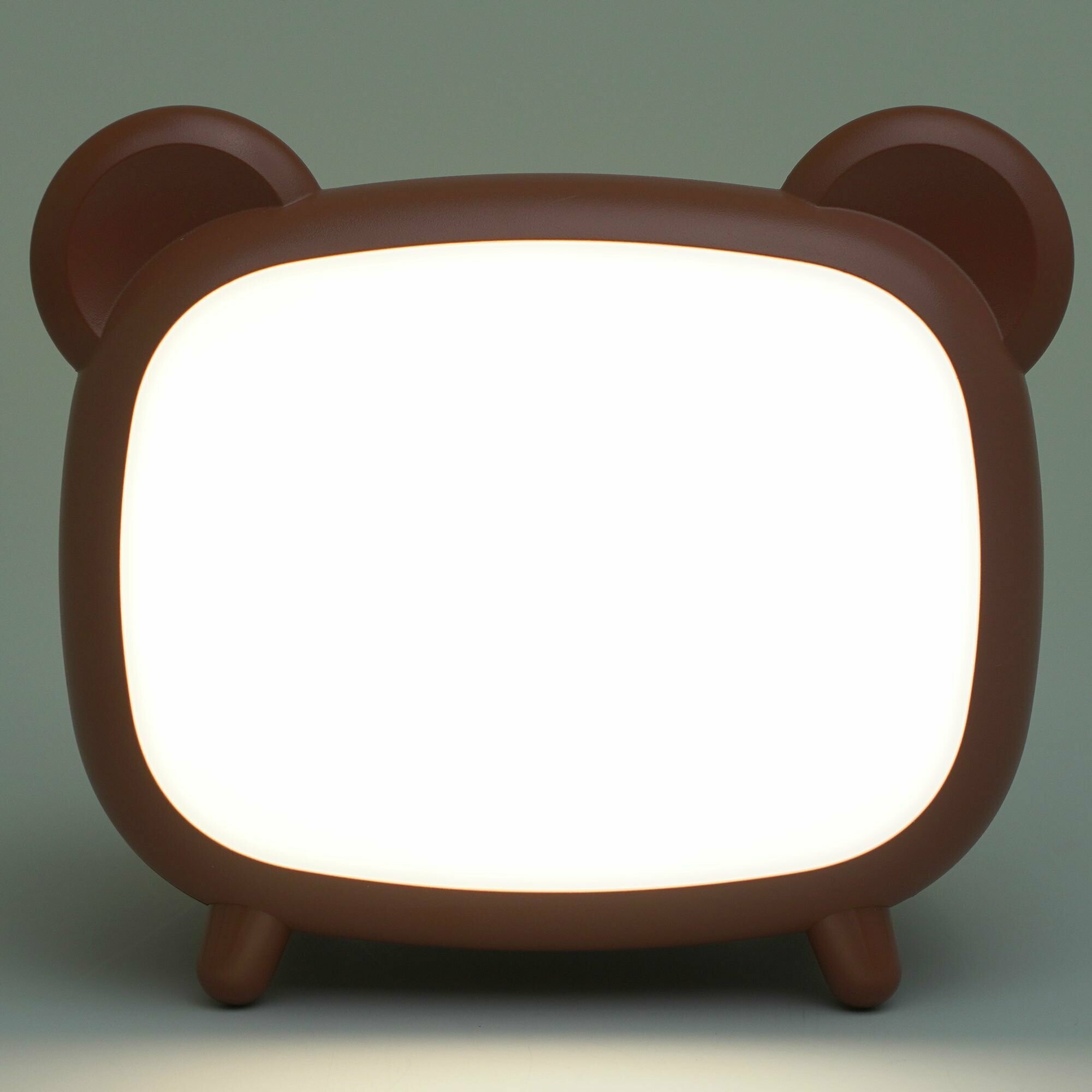 Обзор: Ночник детский Теле-Мишка, настольный, аккумуляторный, сенсорное управление