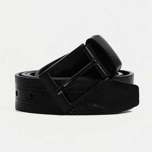 фото Ремень сима-ленд, размер 115, черный сима-лэнд